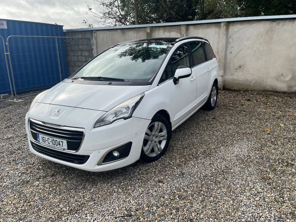 Peugeot 5008 MPV, Diesel, 2016, White