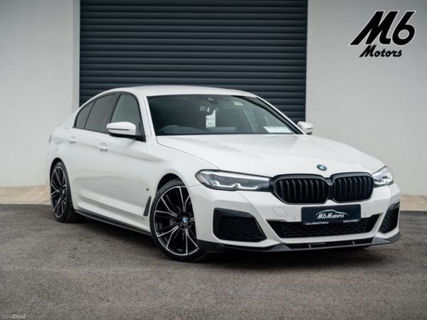 BMW 5-Series Saloon, Diesel, 2021, White