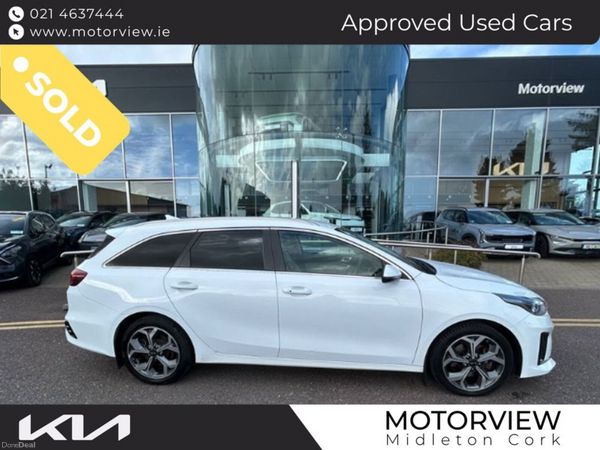 Kia Ceed Estate, Petrol Plug-in Hybrid, 2021, White