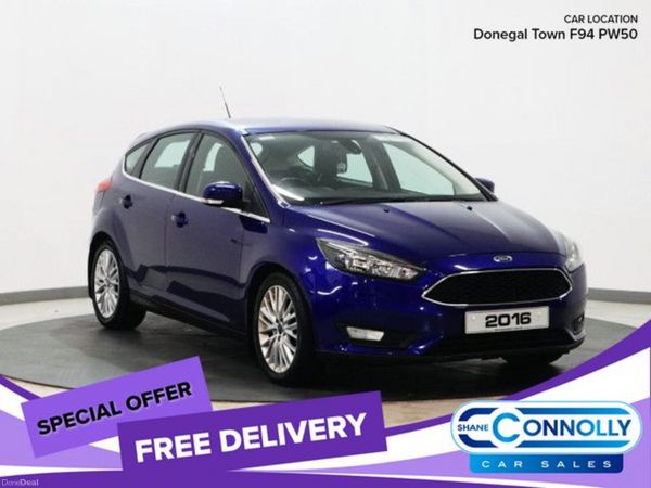 Ford Focus Hatchback, Diesel, 2016, Blue