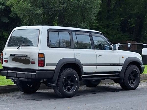 Toyota Land Cruiser SUV, Diesel, 1992, White