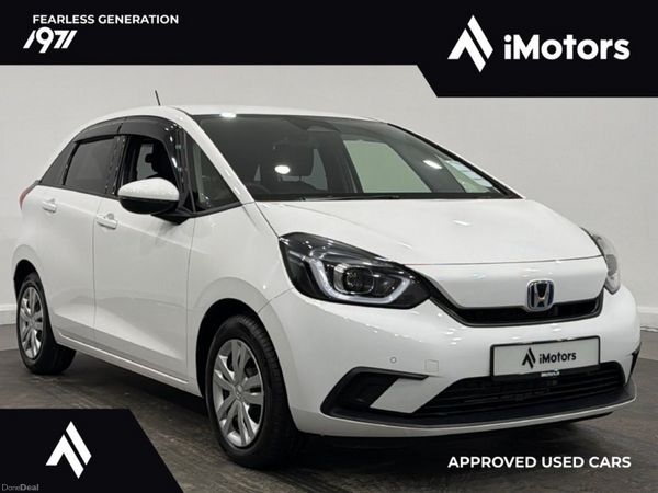Honda Fit Hatchback, Petrol Hybrid, 2021, White