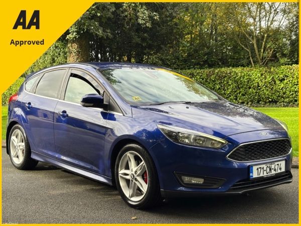 Ford Focus Hatchback, Diesel, 2017, Blue