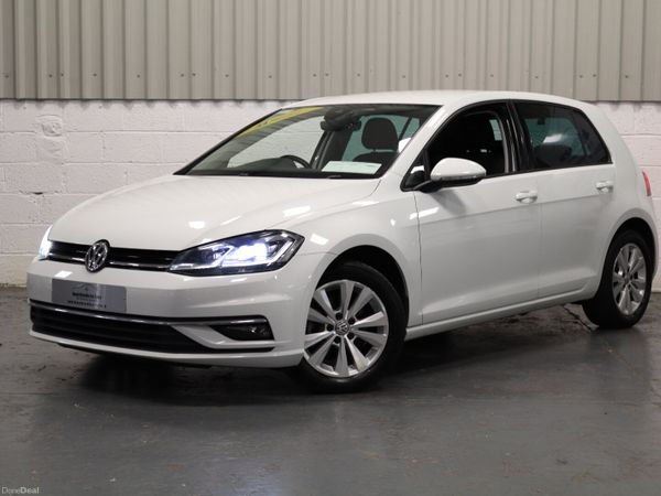 Volkswagen Golf Hatchback, Petrol, 2017, White