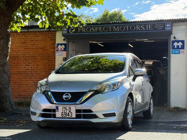Nissan Note Hatchback, Petrol Hybrid, 2017, Silver