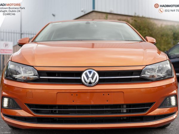 Volkswagen Polo Hatchback, Petrol, 2018, Orange