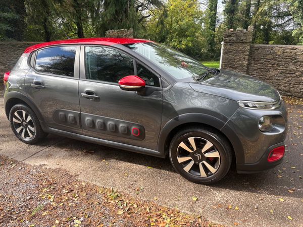 Citroen C3 Hatchback, Petrol, 2017, Grey