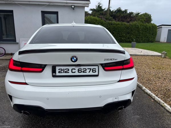 BMW 3-Series Saloon, Petrol Plug-in Hybrid, 2021, White