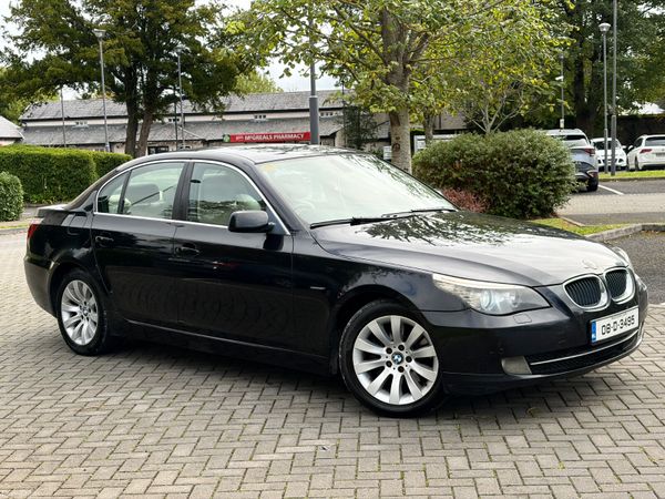 BMW 5-Series Saloon, Diesel, 2008, Black