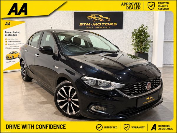 Fiat Tipo Saloon, Petrol, 2017, Black
