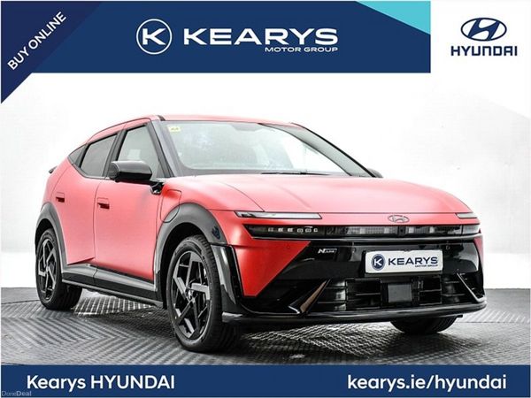 Hyundai IONIQ 3 Hatchback, Electric, 2027, Red