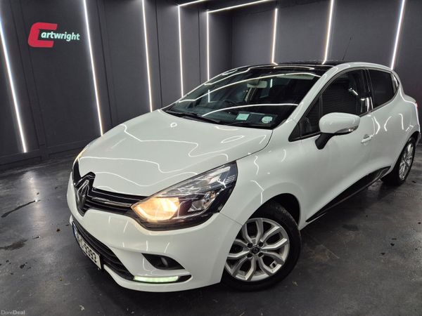 Renault Clio Hatchback, Petrol, 2018, White
