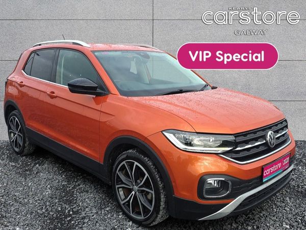 Volkswagen T-Cross SUV, Petrol, 2020, Orange