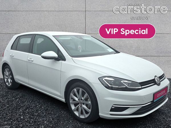 Volkswagen Golf Hatchback, Petrol, 2019, White