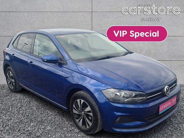 Volkswagen Polo Hatchback, Petrol, 2018, Blue