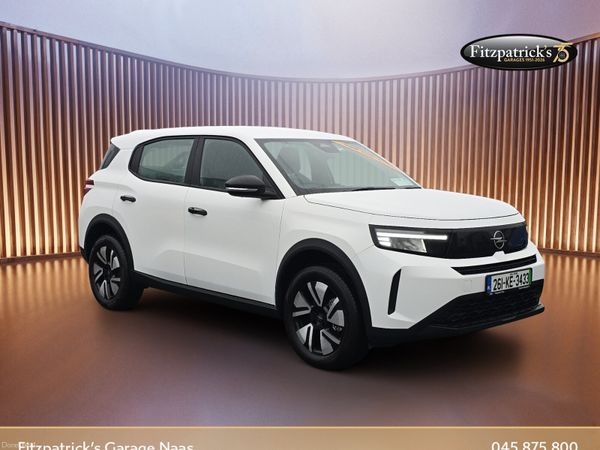 Opel Frontera SUV, Electric, 2026, White