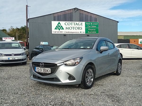 Mazda Demio Hatchback, Petrol, 2017, Silver