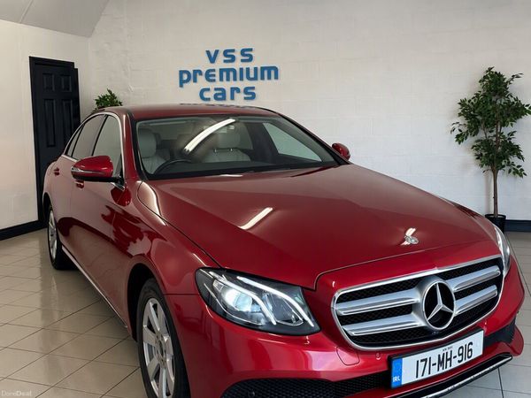 Mercedes-Benz E-Class Saloon, Diesel, 2017, Red