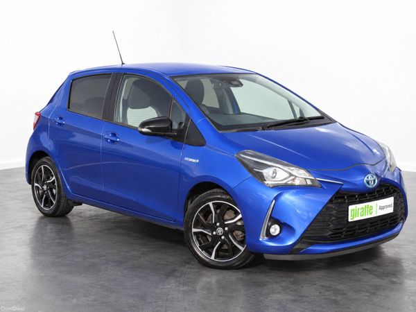 Toyota Yaris Hatchback, Petrol Hybrid, 2017, Blue