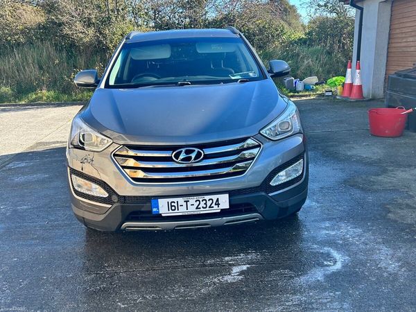 Hyundai Santa Fe SUV, Diesel, 2016, Silver