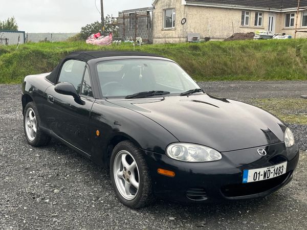 Mazda MX-5 Convertible, Petrol, 2001, Black