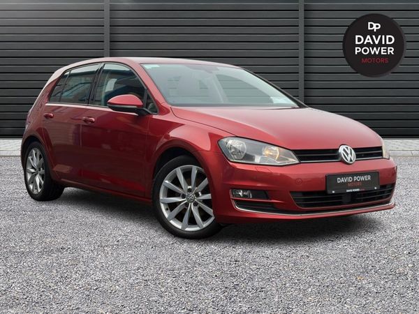 Volkswagen Golf Hatchback, Diesel, 2013, Red