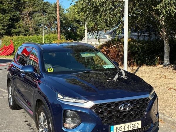 Hyundai Santa Fe SUV, Diesel, 2019, Blue