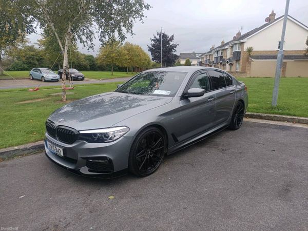 BMW 5-Series Saloon, Diesel, 2017, Grey