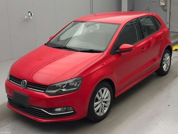 Volkswagen Polo Hatchback, Petrol, 2017, Red