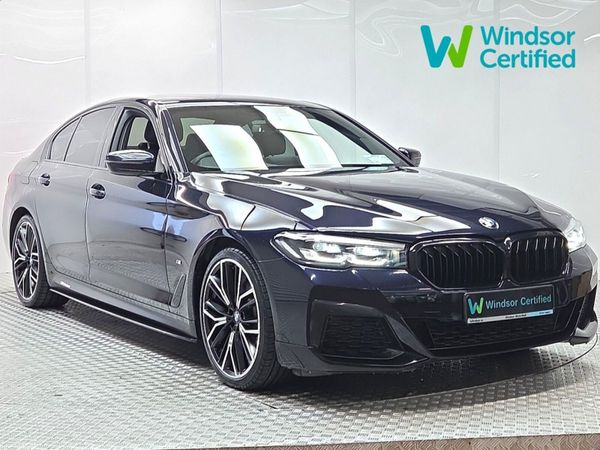 BMW 5-Series Saloon, Diesel, 2023, Black