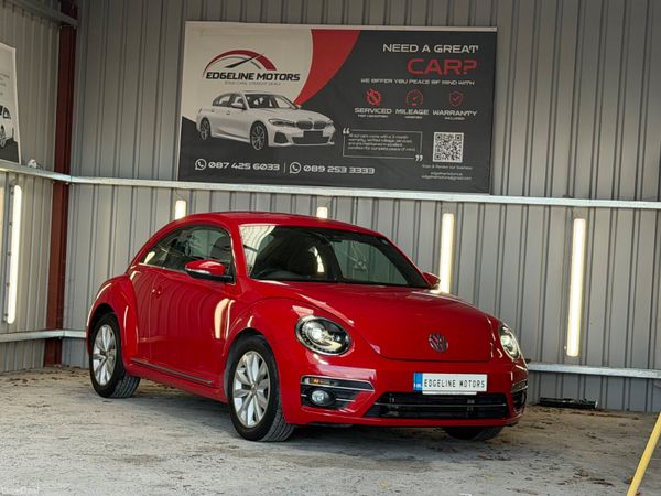Volkswagen Beetle Hatchback, Petrol, 2018, Red