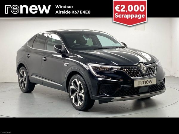 Renault Arkana Hatchback, Petrol Hybrid, 2025, Black