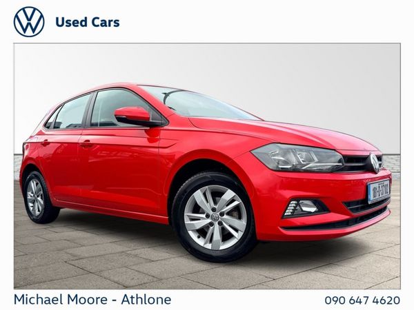 Volkswagen Polo Hatchback, Petrol, 2018, Red