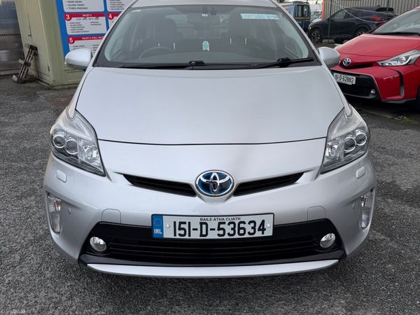 Toyota Prius Hatchback, Petrol Hybrid, 2015, Silver