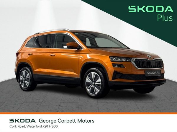 Skoda Karoq SUV, Diesel, 2023, Orange
