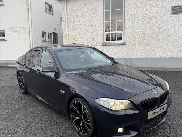 BMW 5-Series Saloon, Diesel, 2015, Black