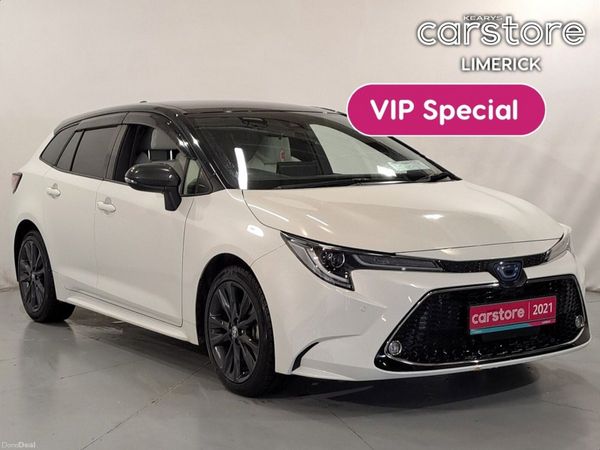 Toyota Corolla Hatchback, Petrol Hybrid, 2021, White