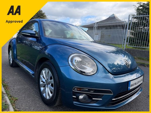 Volkswagen Beetle Hatchback, Petrol, 2017, Blue