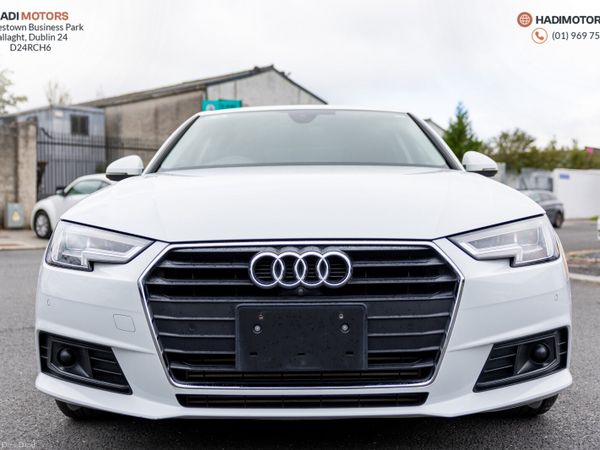 Audi A4 Saloon, Petrol, 2017, White