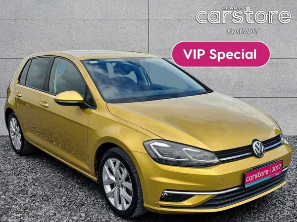 Volkswagen Golf Hatchback, Petrol, 2017, Yellow