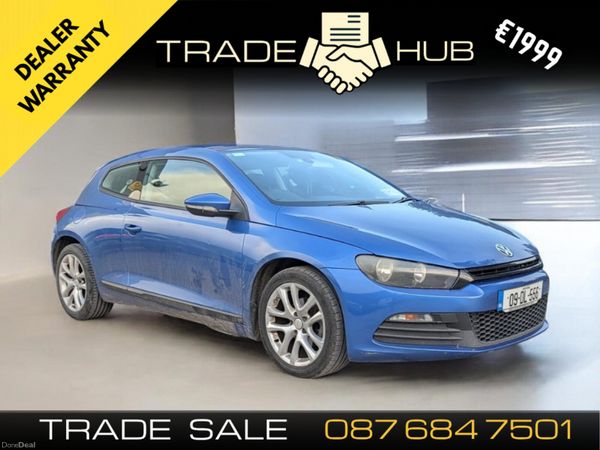 Volkswagen Scirocco Hatchback, Diesel, 2009, Blue