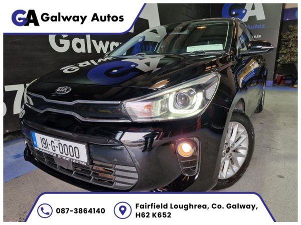 Kia Rio Hatchback, Petrol, 2019, Black