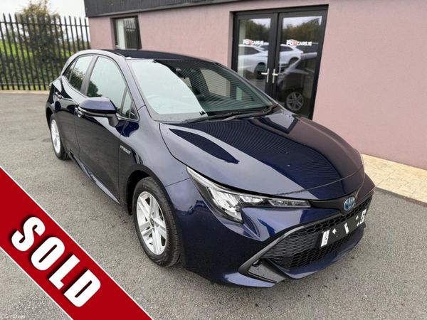 Toyota Corolla Hatchback, Petrol Hybrid, 2022, Blue