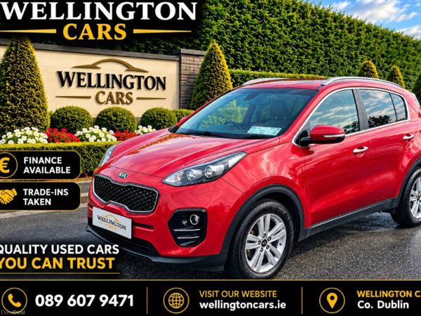 Kia Sportage SUV, Diesel, 2018, Red