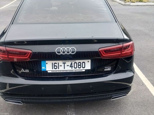 Audi A6 Saloon, Diesel, 2016, Black
