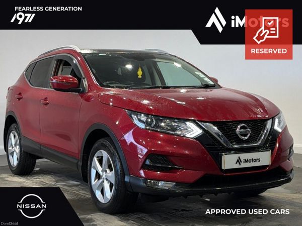 Nissan Qashqai SUV, Diesel, 2019, Red