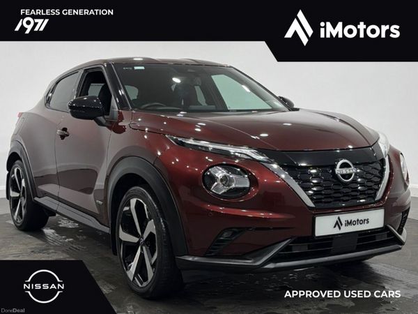 Nissan Juke SUV, Petrol Hybrid, 2024, Red