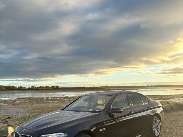BMW 5-Series Saloon, Diesel, 2015, Blue