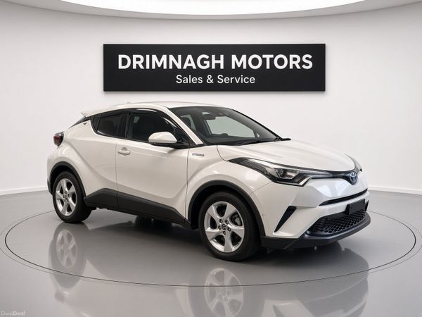 Toyota C-HR SUV, Petrol Hybrid, 2018, White