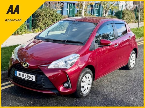 Toyota Vitz Hatchback, Petrol, 2019, Red